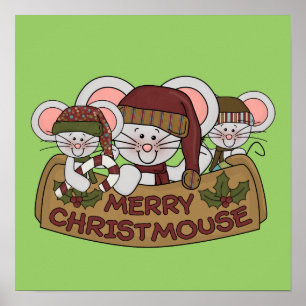 Poster Joyeux Christmouse