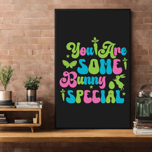 Poster Joyeux Eggster. Pâques amusantes (Créateur téléchargé)