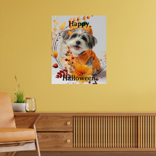 Poster Joyeux Halloween, arf...arf