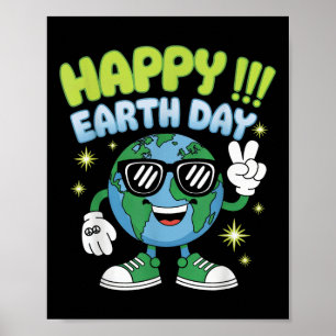 Poster Joyeux Jour des terres Chemises Jour des terres 20