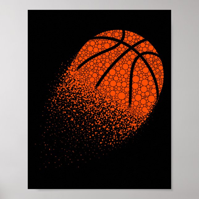 Poster Joyeux Jour Dot Polka Dot Sketll Lover Hommes Garç (Devant)