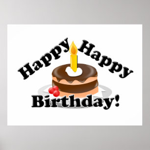 Poster Joyeux, Joyeux anniversaire !