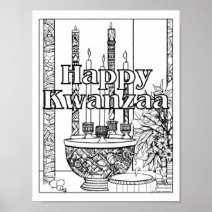 Poster Joyeux Kwanzaa