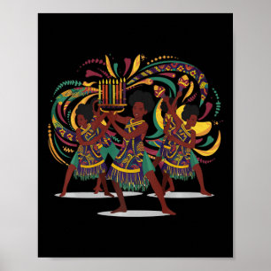 Poster Joyeux Kwanzaa Day Kwanzaa Family Community Events