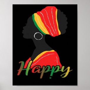 Poster Joyeux Kwanzaa Sept Principes De Kwanzaa Africain