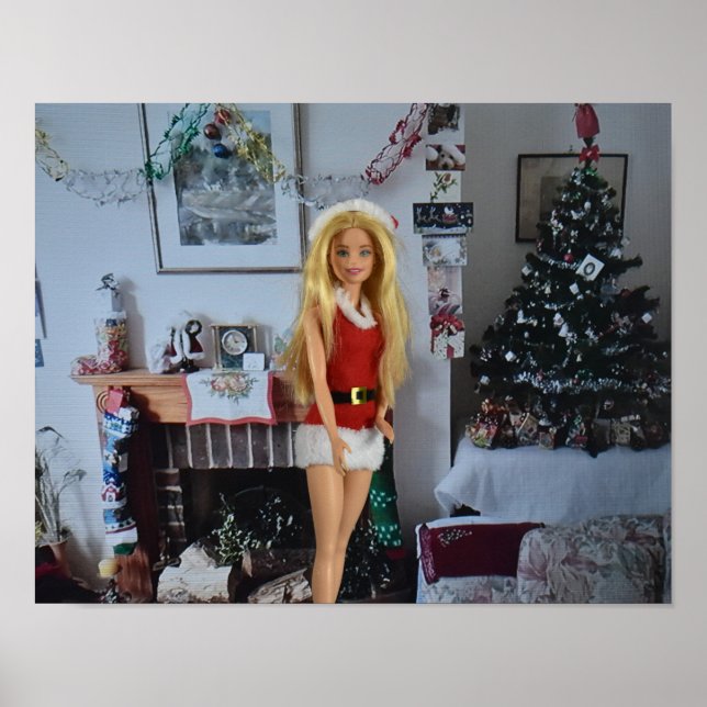 Poster Joyeux Noël. (Devant)