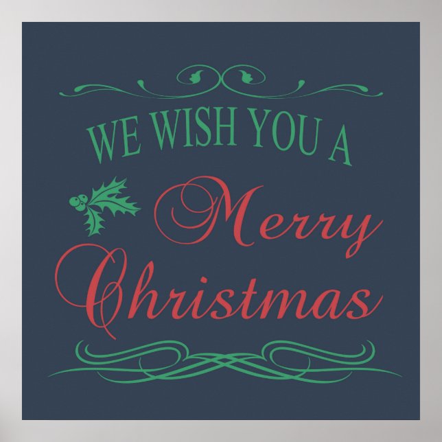 Poster Joyeux Noël (Devant)