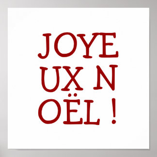 POSTER JOYEUX NOËL !