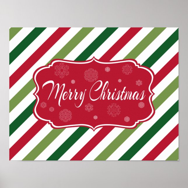 Poster Joyeux Noël (Devant)