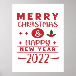 Poster Joyeux Noël 2022