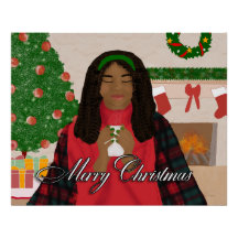Joyeux Noël - Africaine Américaine