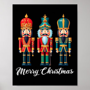 Poster Joyeux Noël Casse-Noisette Ballet Festivals Hommes