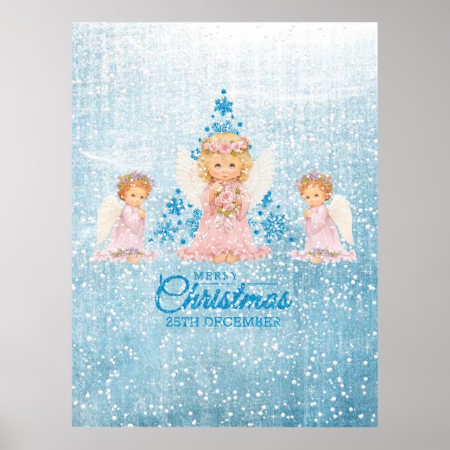 Poster Joyeux Noël et Joyeux nouvel an Stainless Ste (Devant)