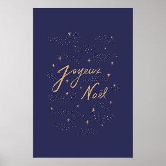 Poster Joyeux Noel - Joyeux Noël Français