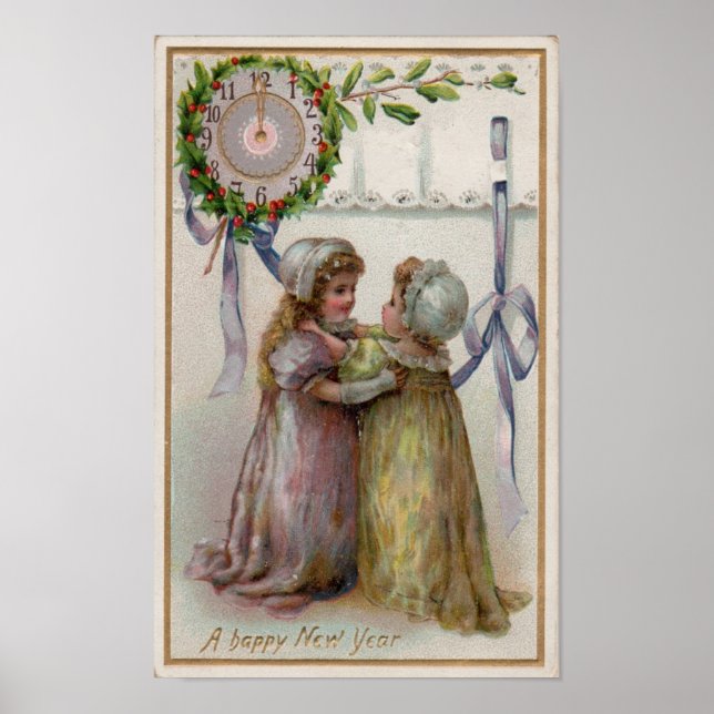 Poster Joyeux Nouvel An ! (Devant)