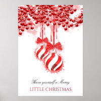 Joyeux petit Noël aquarelle Splash