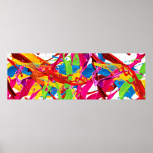 Poster Joyeux pinceau