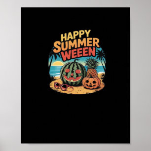 Poster Joyeux summerween classique