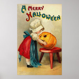 Poster Joyeux voeux d'Halloween
