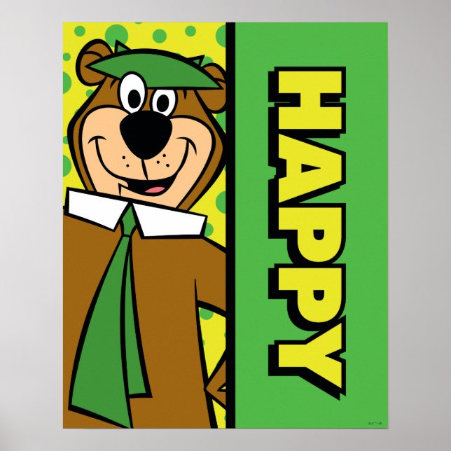 Poster Joyeux Yogi Bear (Devant)