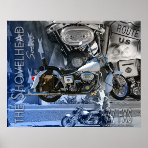 Poster JR'S 1977 Shovelhead
