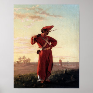 Poster Juan Manuel Blanes Mazorquero