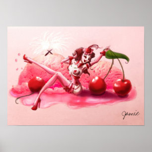 Poster Jubilé de cerise