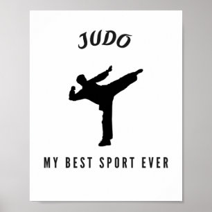 Poster Judo mon meilleur sport