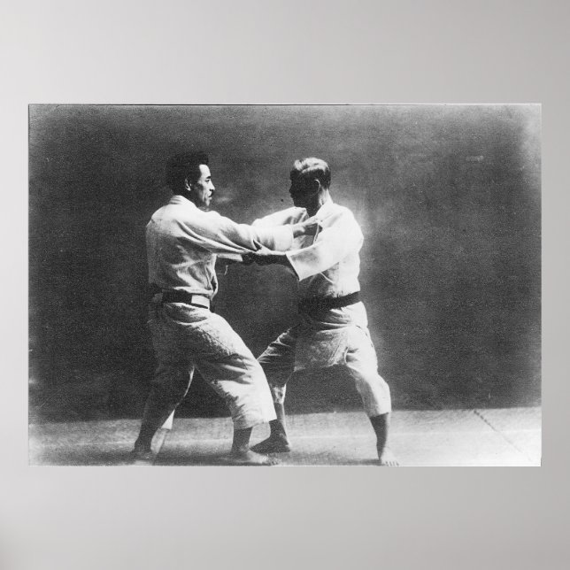 Poster Judoka Jigoro Kano Kyuzo Mifue Judo (Devant)