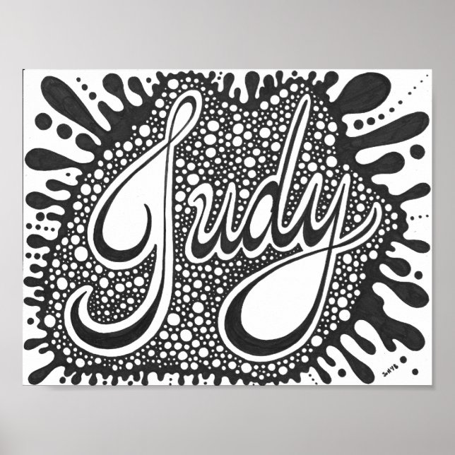 Poster Judy (Devant)