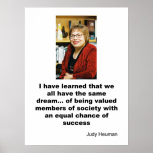 Poster Judy Heuman