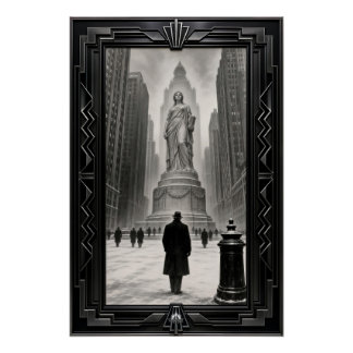 Poster Jugement Silencieux de Thalia Verity à Ironport Sq