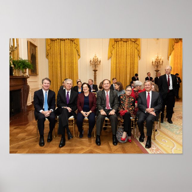 Poster Juges de la Cour suprême (Devant)