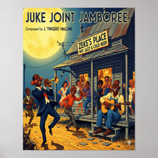Poster Juke Joint Jamboree Music