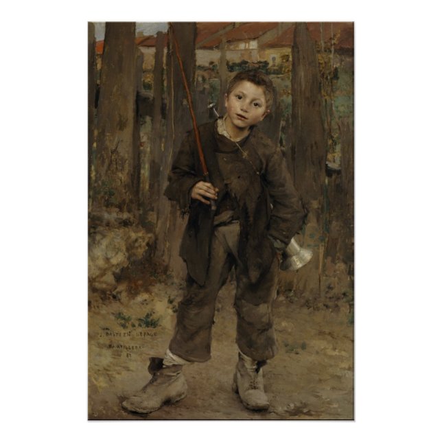 Poster Jules Bastien-Lepage Pas Mèche CC0387 (Devant)