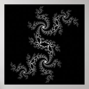 Poster Julia 300488 noir et blanc