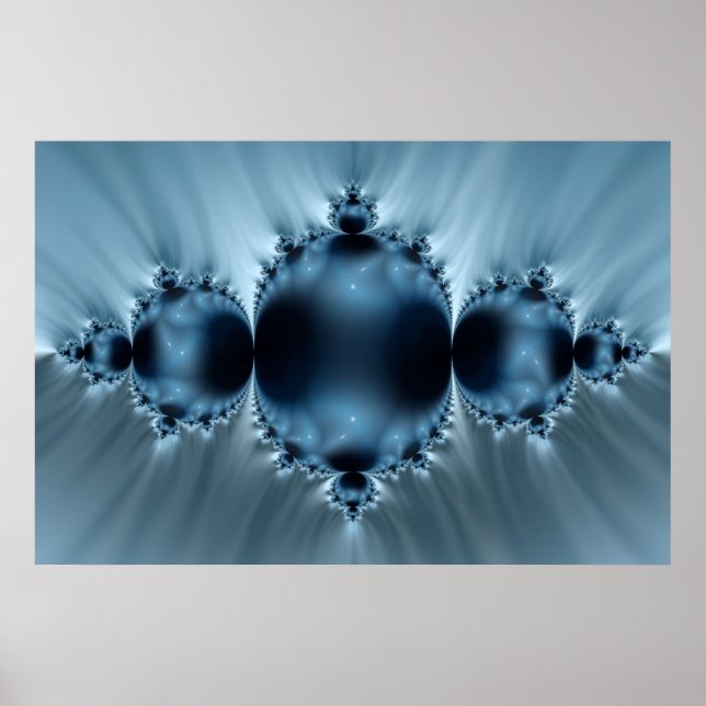 Poster Julia en bleu (Devant)