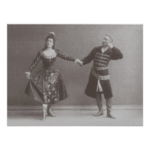 Poster Julia et Felix Kschessinsky in the mazu