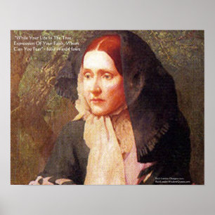 Poster Julia S'Est Demandé Comment La Foi/La Peur Cite L'