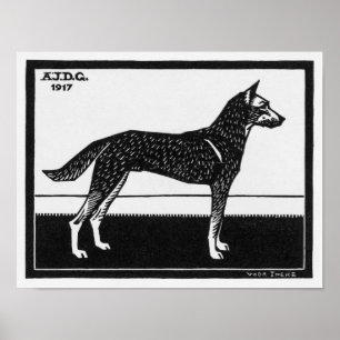 Poster Julie de Graag Chien