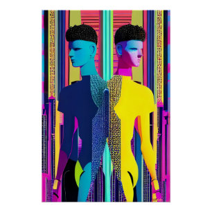 Poster Jumeaux de concentration