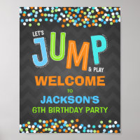 Jump Trampoline Anniversaire Fournitures de fête B