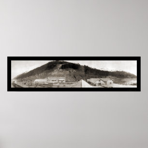 Poster Juneau, AK Sheep Creek Photo 1914