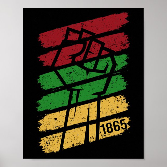 Poster Juneteenth 1865 (Devant)