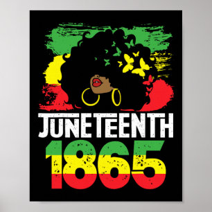 Poster Juneteenth est mon jour de l'indépendance Femmes n