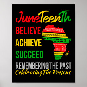 Poster Juneteenth est mon jour d'indépendance africain 18
