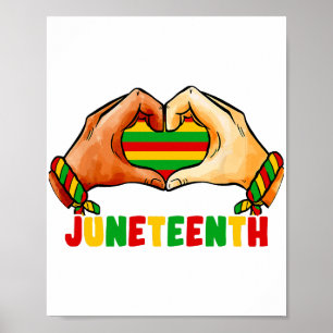 Poster Junetten Heart Junet10ème Heart