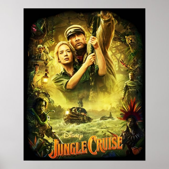 Poster Jungle Cruise Film esthétique (Devant)