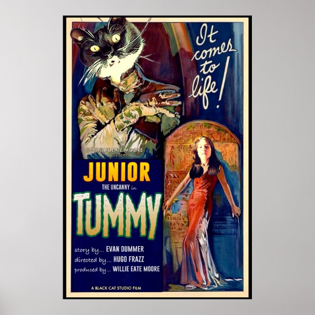 Poster Junior the Uncanny in The Tummy! (Devant)