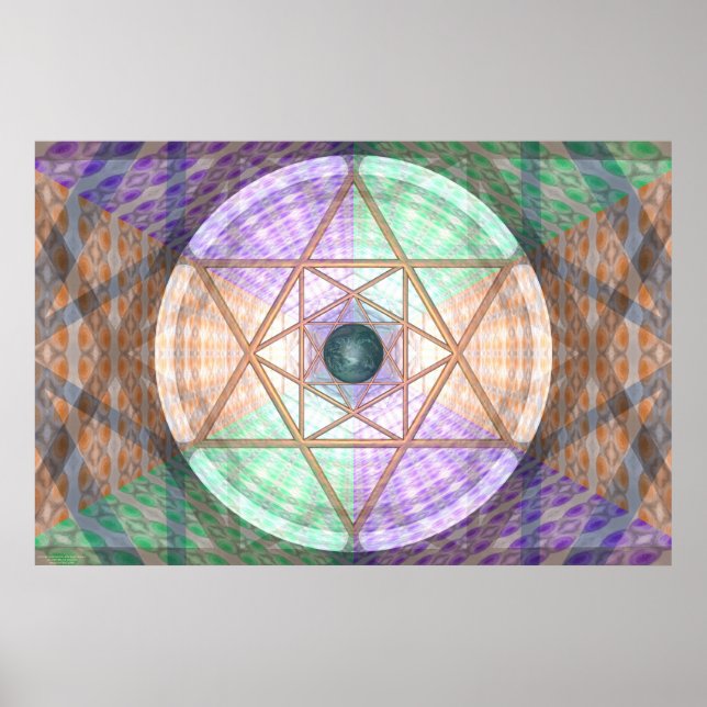 Poster Jupiter Et Terre Par Martineau (Devant)